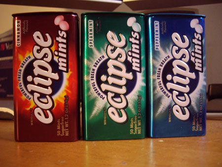 Eclipse mints boxes